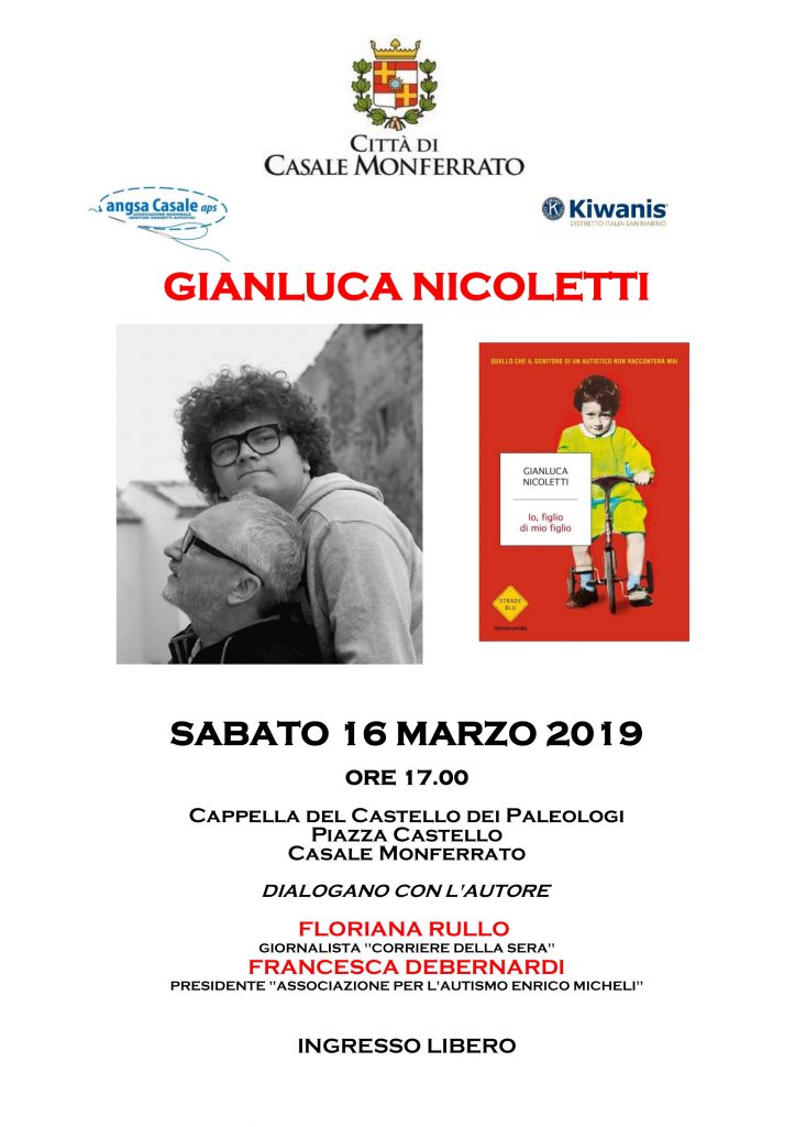 Gianluca Nicoletti a Casale Monferrato
